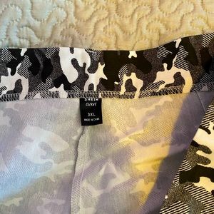 Plus Cami Print Jeans